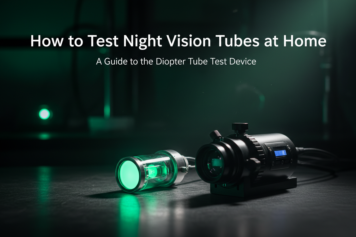 How to Test Night Vision Tubes at Home: A Guide to the Diopter Tube Test Device